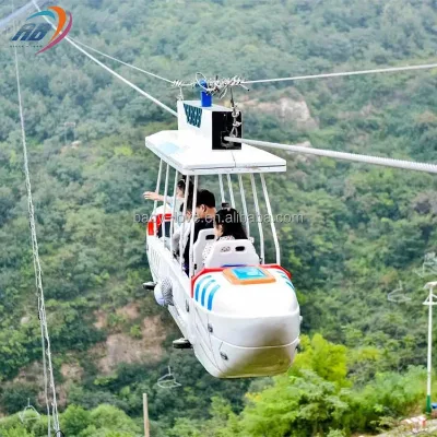 Ropeway Sightseeing Cable Car Airship Fix Grip Chairlift in Tourism Area Scenic Area