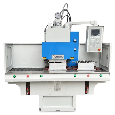 C Type Making Plug Power Cord Wire Cable Two Round Pin Plug Making Machine Injection Moulding Machine