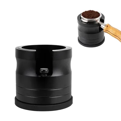 Aluminum Alloy Premium Round Espresso Coffee Machine Portafilter Holder With Non-slip Base for La Marzocco Coffee Machine