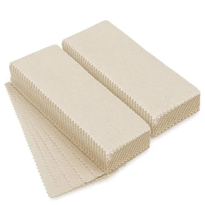 100% Muslin Cotton Waxing Strips for Hair Removal 7cm*20cm 60-110g 100Pcs/Shrink Film Packaging Disposable