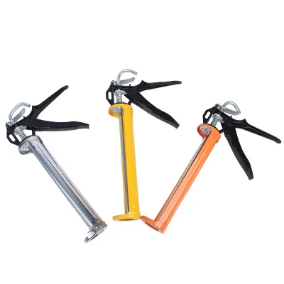 360° Rotatable Manual Metal Caulking Gun Labor-Saving Silicone Sealant Tool DIY Grade with OEM Customization Support