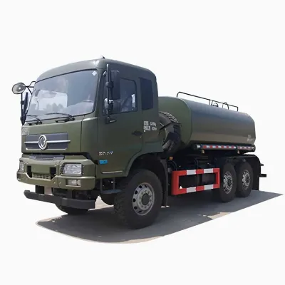 All-Wheel Drive 6X4 Tough Road Water Tank Truck with Sprinkler Diesel Manual Transmission New Condition Options