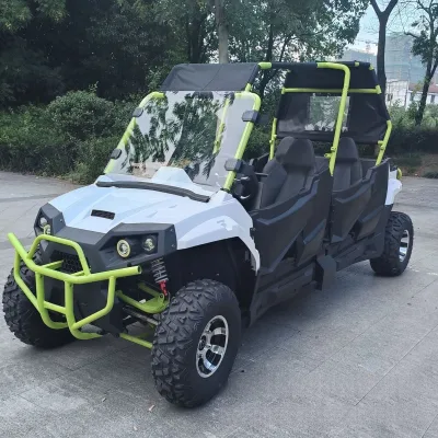 Factory-Direct 6000W Electric Four-Wheel-Drive UTV Farm Vehicle; Electric UTV All-Terrain Vehicle; Beach Buggy 50km/h Max Speed