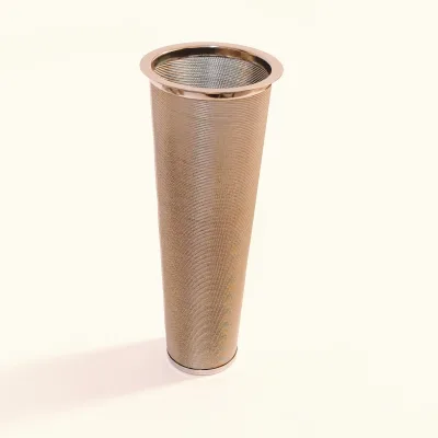 Corrosion Resistant 304 316 Stainless Steel Mesh Filter Cylinder Laboratory Liquid Solid Separation Strainer Tube Element