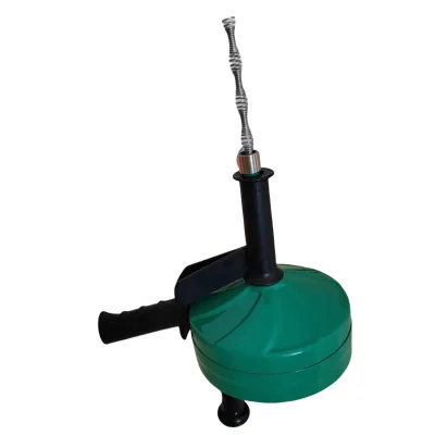 25ft Drain Snakes Auger Drain Green Drain Cleaner Cleaning Machine Hand Sink Dum Spin Supplier