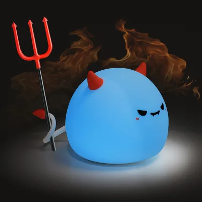 Touch Control Silicone Lamp Night Light Pat Clapping Sleeping Lights Sensor Control Night Lights for Home Decor