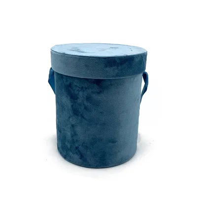 2020 Blue Round Flower Rose Box/preserved Flower Box