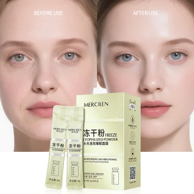 Best Hydrating and Whitening Sheet Form for Face Moisturizing Wrinkle Beauty Products Freeze-Dried Powder Sleep Mask
