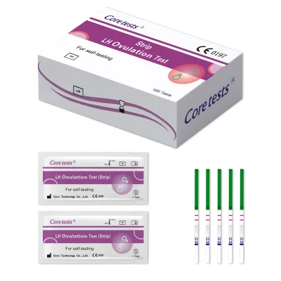 One-Step LH Urine Test Clinical Analytical Instrument Ovulation Predictor Test Paper Box Ovulation Test