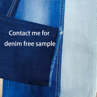 Wide Width Denim Fabric 180Cm Deep Blue Lightweight Raw Cloth for Global B2B Sourcing From China Factory Direct