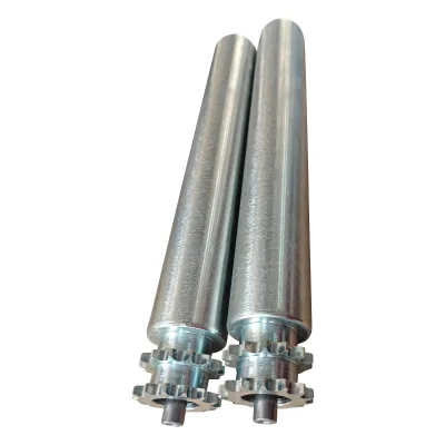Factory Direct Custom Steel Roller for Sprocket Roller Conveyor Material Handling Systems