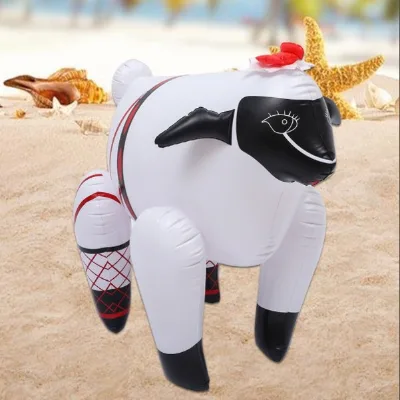 Inflatable Animal Model PVC Cartoon Toy Party Decoration Simulation Meadow Beach Decoration Doll