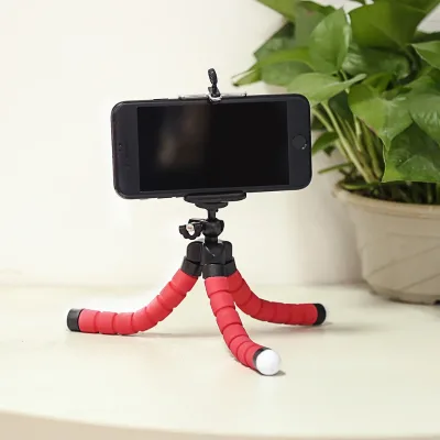 Flexible Octopus Tripod Universal Mobile Phone Holder Desk Stand Selfie Stick Mini Tripod Desktop Outdoor Mount Bracket