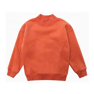 Sweatshirts Knit Pullover Kids Organic Bamboo Cotton Knitted Child Clothes Fashion Pullover Sweater Baby Knit Pullover Kids