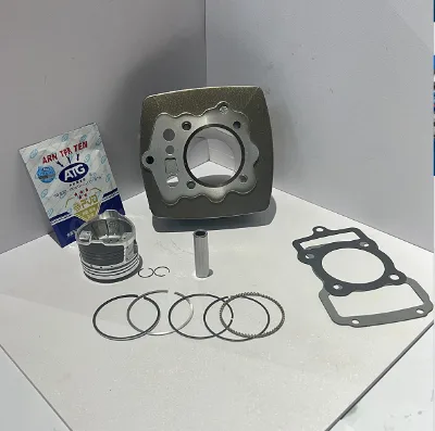 NIXIMI Original Zongshen CG200 4 Valve Cylinder Block Kit air Cooled Heavy Duty Overhaul Parts for Motorcycle & Cargo Tricycle