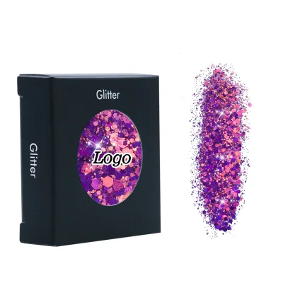 Cosmetics Manufacturer Shimmer Powder Color Shifting Body Glitter for Makeup