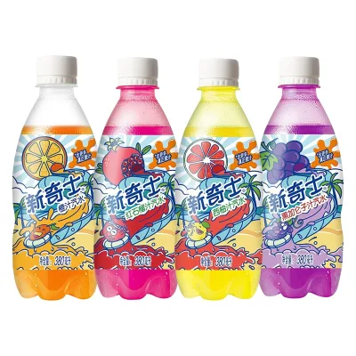 380ml*15 Wholesale Sunkist Exotic Drinks Fruity Multi-flavored Drinks Popular Soft Drinks