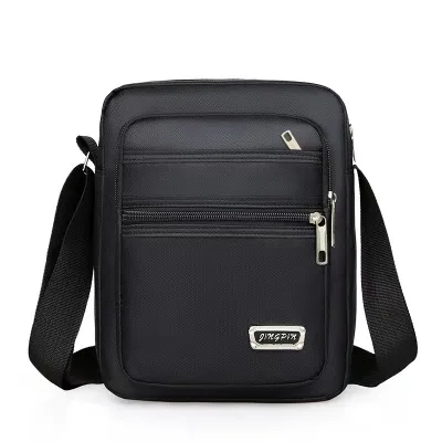 Men's Oxford Cloth Fashion Backpack & Crossbody Bag-Zipper Closure Trendy Outdoor Leisure Sports Bag