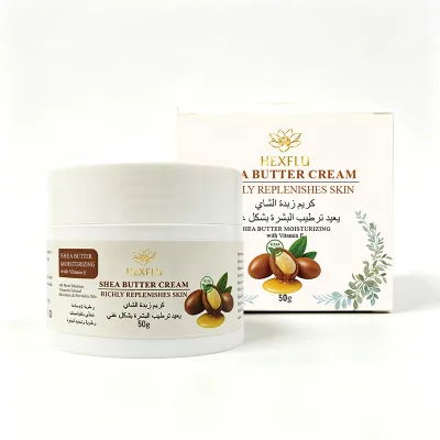 Y Wholesale HEXFLU Deeply Nourishing Moisturizing & Whitening Shea Butter Cream for Women, Suitable for All Skin Types
