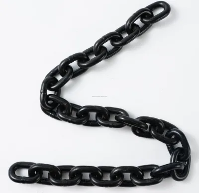 Original Factory Wholesale Industrial Lifting Chain G80 Black Crane Lifting Chain for Market Iron Chain