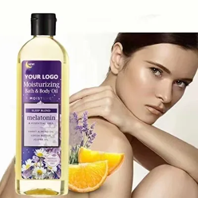 Wholesale Organic Bath Oils Shower Gel Lavender Moisturizing Bath & Body Oil Deep Cleaning Shower Oil