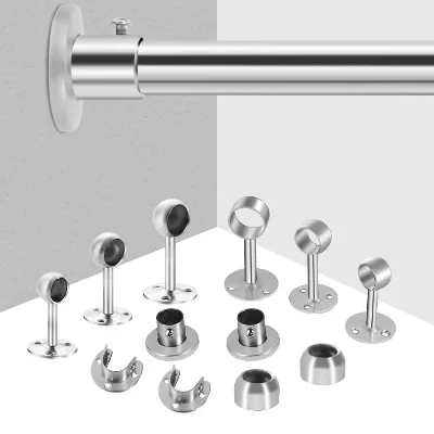 Jinnate the Hanging Curtain Rods Hanging Rod for Closet Hanging Rod