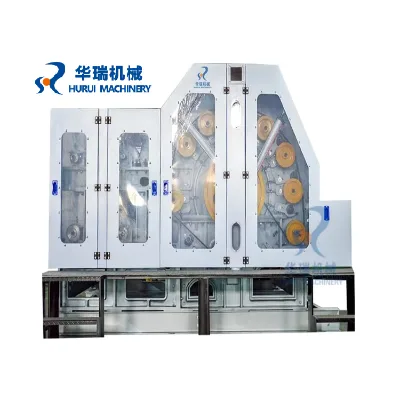 High Quality GERON HR2000 High Output Card Clothing Carding Machine PLC Controlled Polyester Fiber Carder Needle Felt Fabric