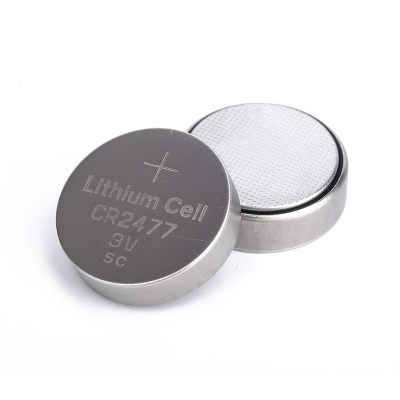 Coin Cell Button Battery Cr2477 3v Cr2477 900mah Lithium Battery for Watch