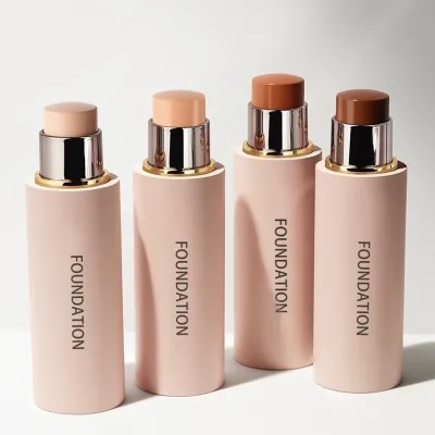 Best Natural Finish Full Coverage Concealer Stick Foundation Waterproof Oil-Control Whitening Vegan Travel Size