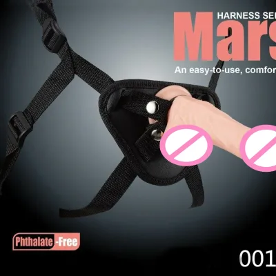 Portable Wearable Dildo with Leather Pants - Easy to Use Comfortable Waterproof Strap on Penis Adult Toy for Lesbian Couples