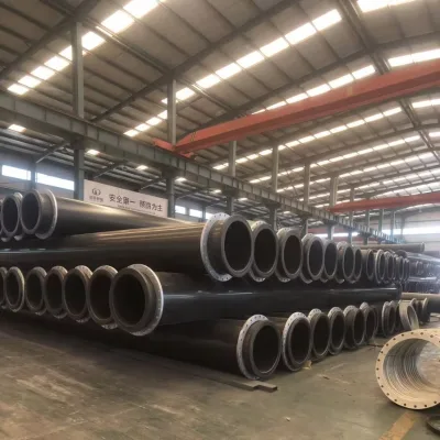 Custom Length UHMWPE Wear Resistant Pipeline High Toughness UHMWPE Pipe for Sand Suction Dredger Equipment