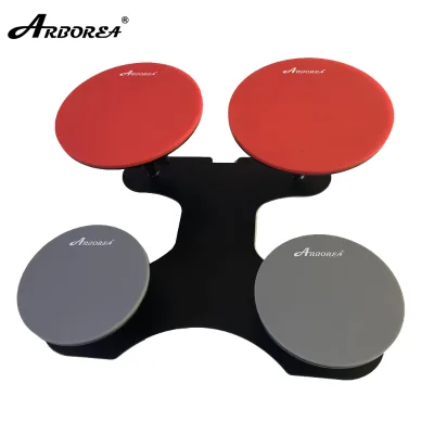 High Quality Double Sided Drum Pads and Practice Without Drum Pad Stand