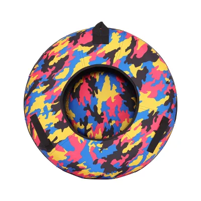 Christmas Gifts Snow Tube with Nylon PVC Cover 80cm 90cm 100cm Winter Sports Snow Tube with Hard Bottom Cover 40INCH SNOW TUBING
