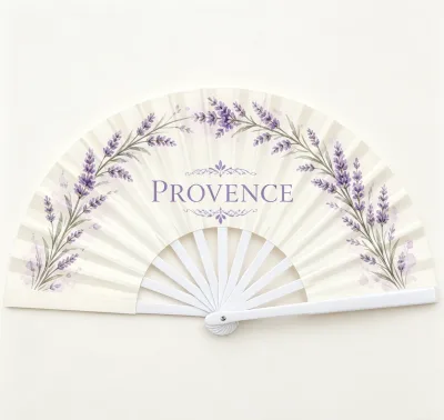 BSBH Direct Supplier French Style Wedding Fan Loud Clack Bamboo Folding Hand Fan Garden Party Event Wedding Favors Custom Logo