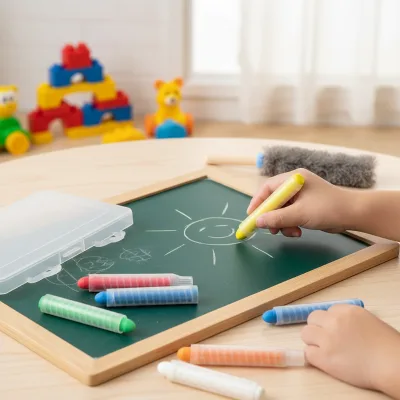 High Quality Non-toxic Washable Dustless Chalk Sticks Bulk for Teachers and Kids