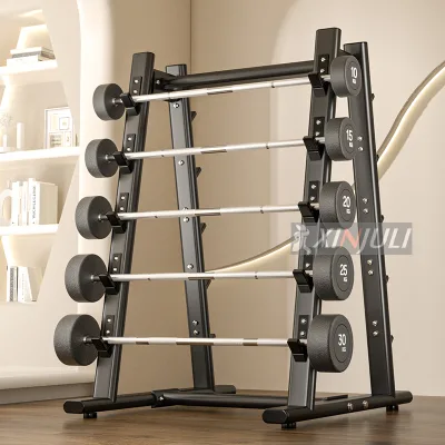 OEM Factory Direct Space-Saving Barbell Rack with Free Weights for Gym Wholesaling