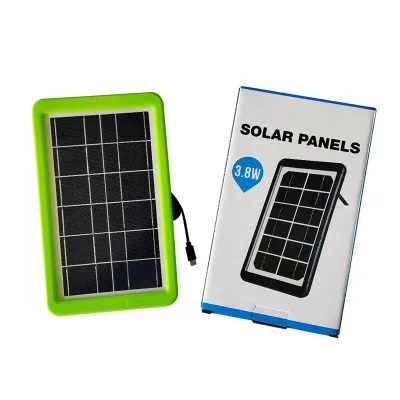 Monocrystalline Solar Panel 6v 3.3W Plastic Frame Fish tank Water Pump Power Generation System Component Power Generation