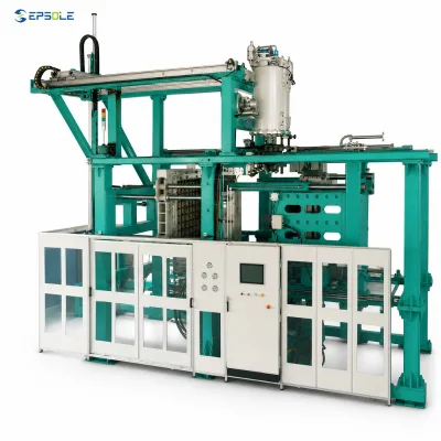 EPP Foam Moulding Machine for Packaging & Insulation | Automatic Steam Chamber Vacuum Forming Equipment PLC Control Pump Motor
