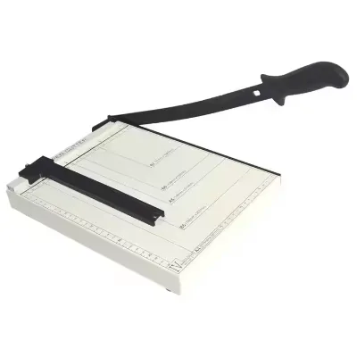 Quanheng A4 Manual Paper Cutter with Durable Metal Base Office Trimmer and Paper Cutting Machine
