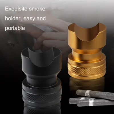 Portable Aluminum Cigar Holder Gift Box Metal Cigar Cutters