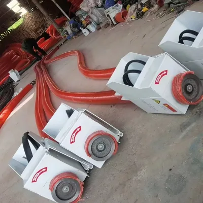 Portable Grain Suction Conveyor Low Breakage Rate Bulk Grain Transfer Farm Warehouse