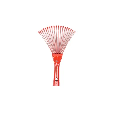 24 Teeth 2 in 1 Grass Yard Rake Leaf Grabber Agriculture Hand Tools Plastic Foldable Garden Rake