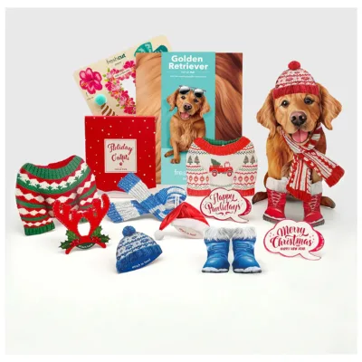 Custom DIY 3D Elegant Cute Eco-Friendly Recyclable Dog Cat Thank You Birthday Christmas Graduation New Year Flower Greeting Card