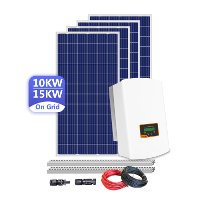 20000 Watt Solar Panel and 15 kw Solar Power on Grid System Price