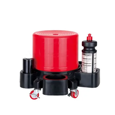 Car Washing Detailing Mobile Tool Movable Multi-function Base for Car Washshop Car Accessories Rolling Bucket Dolly