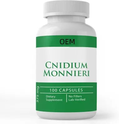 Customize and Wholesale Cnidium Monnieri Extract Osthole Powder CNIDIUM MONNIERI Capsule