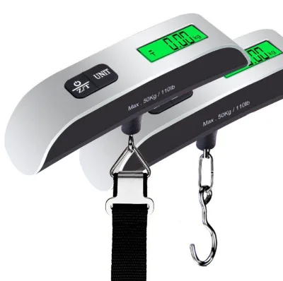 High Accurate Hanging Weighing Scales Precise Smart Fashion Digital Luggage Scale with Belt Hooks