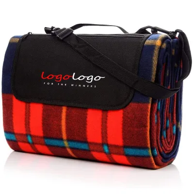 Custom Logo Portable Printed Camping Outdoor Picnic Blanket