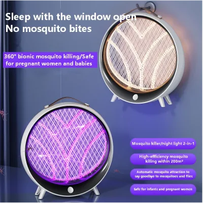 Portable USB Powered Wall Mounted Desktop Electric Mosquito Killer Lamp Lampe Anti-moustiques Lampada Eletrica Mata-mosquitos