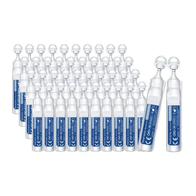 5mL Sterile 0.9% BFS Sodium Chloride Nacl Normal Saline Solution Eyewash Wound Nasal Irrigator Medical Consumables